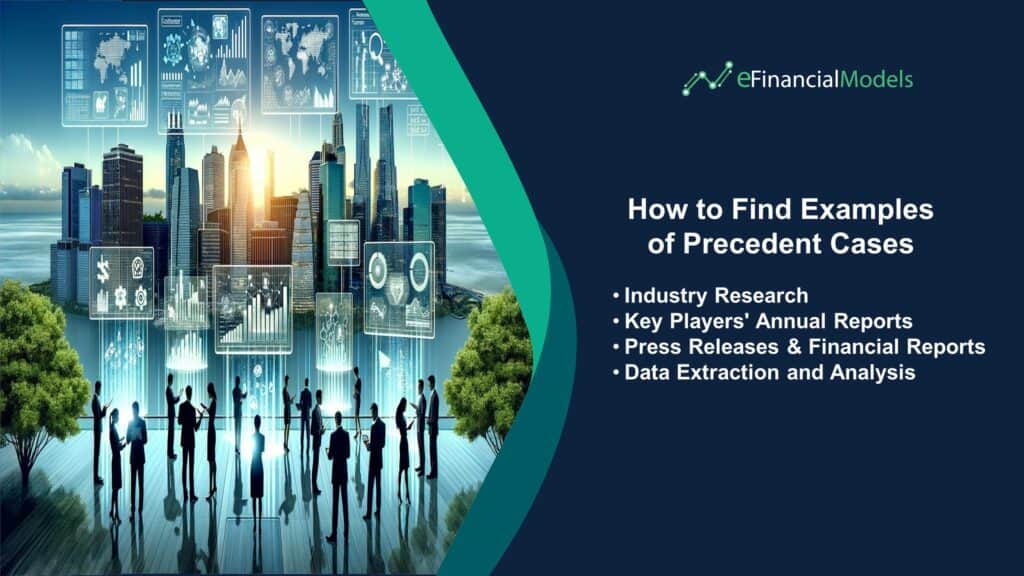 Finding Examples of Precedent Cases in Finance | eFinancialModels 3 - How to FindPrecedent Case Examples