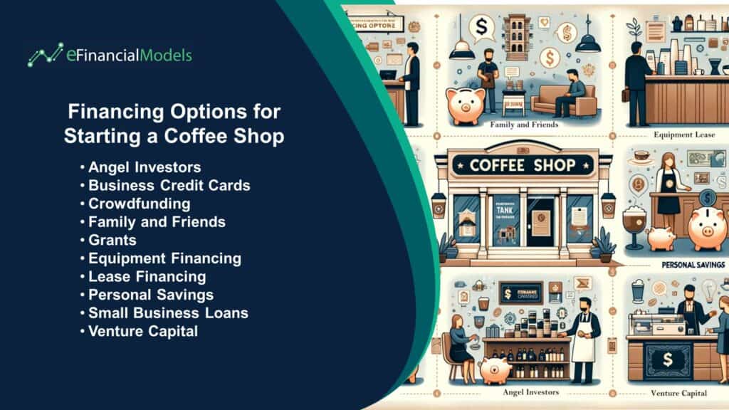 Financing Options for Starting a Coffee Shop | eFinancialModels 5 - Financing Options for Starting a Coffee Shop