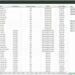 Receipts Report Showing Payment Status and Values | eFinancialModels Receipts report detailing client payments and statuses in Excel.