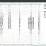 Payment Report Summary for Supplier Transactions | eFinancialModels Payment report displaying due dates, suppliers, and payment statuses for financial analysis.