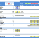 Microbrewery Business Financial Model Inputs | eFinancialModels Financial inputs for a microbrewery model showing costs and cash assumptions.