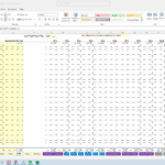 OPEX Expense Tracking Template Screenshot | eFinancialModels Excel template for managing operating expenses with forecasts and monthly costs.