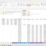 Amortization Schedule for Development and Traditional Loans | eFinancialModels Amortization schedule showing loan details, payments, and balances for financial analysis.