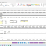 Annual Cash Flow Waterfall with IRR Analysis | eFinancialModels Detailed cash flow waterfall model showing annual returns and IRR hurdles.