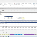 Annual Cash Flow Waterfall for Real Estate Investment | eFinancialModels Cash flow waterfall spreadsheet illustrating yearly returns and preferred distributions for a real estate investment.