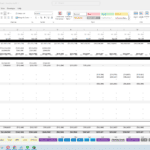 Refinancing Cash Flow Analysis in Excel | eFinancialModels Financial model showing cash flows, debt service, and DSCR metrics.