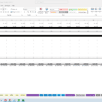 Real Estate Cash Flow Template with DSCR Overview | eFinancialModels Cash flow model showing debt service coverage and management fee details in Excel.
