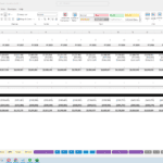 Cash Flow Statement for Single Tenant Industrial Property | eFinancialModels Cash flow statement showing detailed financial activities for a single tenant industrial model.