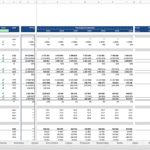 Pro Forma Financial Statement Template Overview | eFinancialModels Financial statement template displaying income, working capital, and projections for 2025-2031.