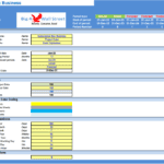 Key components and guidelines for the Subscription Box Business Excel model.