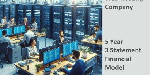 Web Hosting Company Financial Model 5 Year 3 Statement