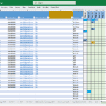 Hotel Reservation Tracker Spreadsheet Overview | eFinancialModels Hotel reservation tracker displaying room types, guest info, and booking sources.