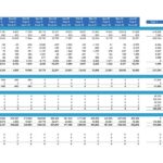 ABCXYZ Barber Shop Cash Flow Statement Overview | eFinancialModels Cash flow statement showcasing operating, investing, and financing cash flows for ABCXYZ Barber Shop.