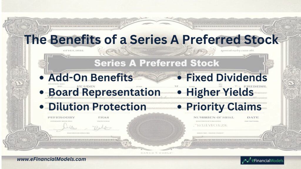 Benefits of Series A Preferred Stock Overview | eFinancialModels 3 - Ventajas de las acciones preferentes de la serie A