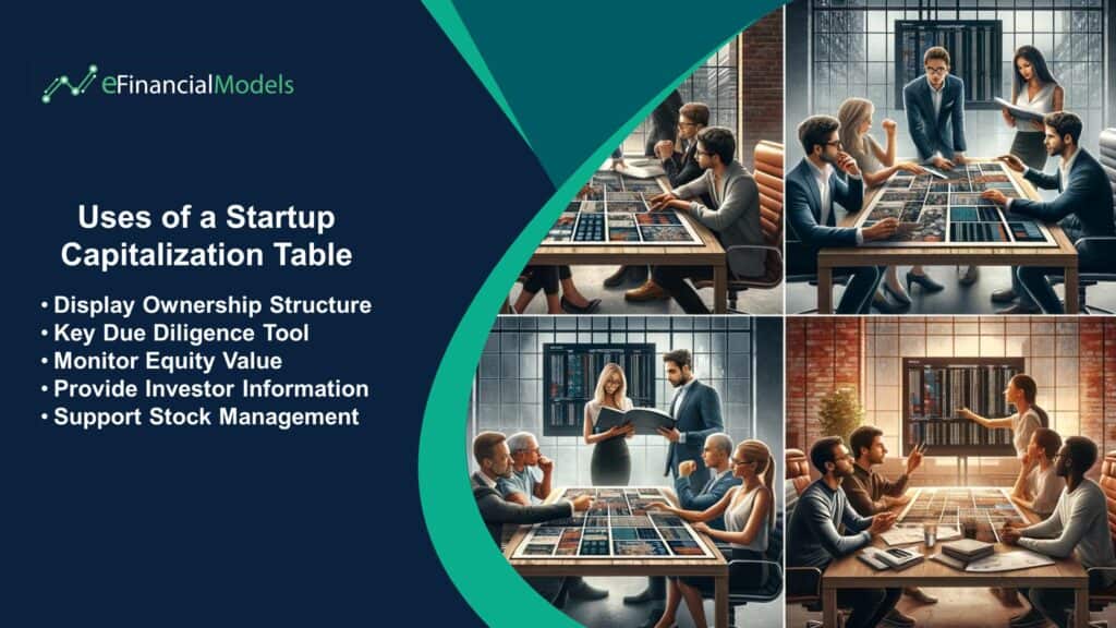 Uses of a Startup Capitalization Table Explained | eFinancialModels 3 - Uses of a Startup Capitalization Table