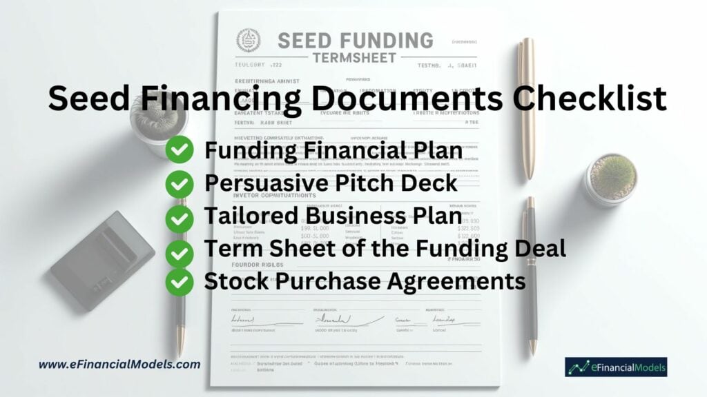 Seed Financing Documents Checklist for Startups | eFinancialModels 8 - Seed Financing Documents Checklist