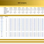 Operational Expenses Cashflow Budget Template | eFinancialModels Operational expenses budget template for cash flow analysis in Excel.