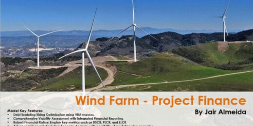 Wind Farm – Project Finance Model Template