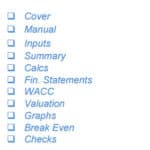 Financial Model Checklist for Drone Delivery Services | eFinancialModels Checklist of elements in a drone delivery services financial model template.