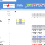 Free Cash Flow Valuation Model for Drone Delivery Services | eFinancialModels Financial model showing Free Cash Flow calculations for drone delivery valuation.
