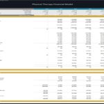 Physical Therapy Clinic 5-Year Financial Forecast | eFinancialModels Five-year financial forecast model for a physical therapy clinic, including income and cash flow statements.