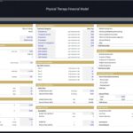 Physical Therapy Clinic Financial Model Setup Assumptions | eFinancialModels Setup assumptions for a physical therapy clinic financial model, including costs and revenue sources.