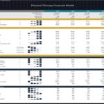 Physical Therapy Financial Model Overview with Ratios | eFinancialModels Financial ratios for a physical therapy clinic, including ROI, margins, and liquidity metrics, 2024-2028.