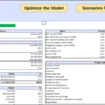 WIND ONE Financial Model | eFinancialModels Screenshot of the WIND ONE financial model, displaying NPV, IRR, and funding breakdown.