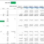 DSRA Financial Model Template Overview | eFinancialModels DSRA template detailing cash flows, withdrawals, and balance checks.