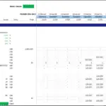 Major Maintenance Reserve Account Overview | eFinancialModels Spreadsheet showing maintenance reserve account projections and capex requirements.