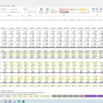 Hydropower Revenue Assumptions Spreadsheet Overview | eFinancialModels Revenue assumptions table for hydropower financial modeling analysis.