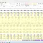 OPEX Cost Forecast Template for Financial Modeling | eFinancialModels OPEX cost breakdown chart detailing expenses over multiple years in Excel.