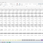 20-Year Financial Project Summary Overview | eFinancialModels 20-year project summary table detailing revenue, expenses, and financial metrics.