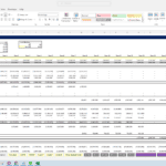 Joint Venture Distribution Cash Flow Model | eFinancialModels Joint venture distribution model showing multi-tiered cash flows and IRR hurdles.