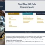 Steel Plant HR Coils Financial Model Table of Contents | eFinancialModels Contents of the Steel Plant HR Coils Financial Model