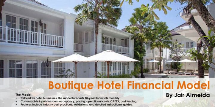 Boutique Hotel Financial Model Boutique Hotel Financial Model