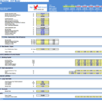 Dentist Center DCF Model Financial Inputs | eFinancialModels Financial inputs for dentist's DCF model showing costs, investments, and cash assumptions.