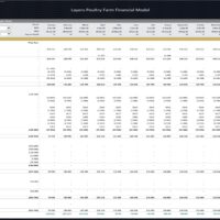 Layers Poultry Farm – 10 Year Financial Model | eFinancialModels