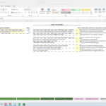 Risk Management Assessment Scoring Model | eFinancialModels Risk management scoring table assessing risk assessment, insurance, and contingency plans.