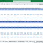 Balance Sheet Template for Financial Modeling | eFinancialModels Balance sheet with current and non-current assets, liabilities, and equity for 2024.