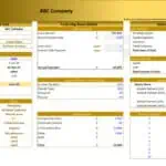 ABC Company Financial Model Assumptions Overview | eFinancialModels Overview of financial model assumptions for ABC Company, including loan details, cash sources, and operational expenses.