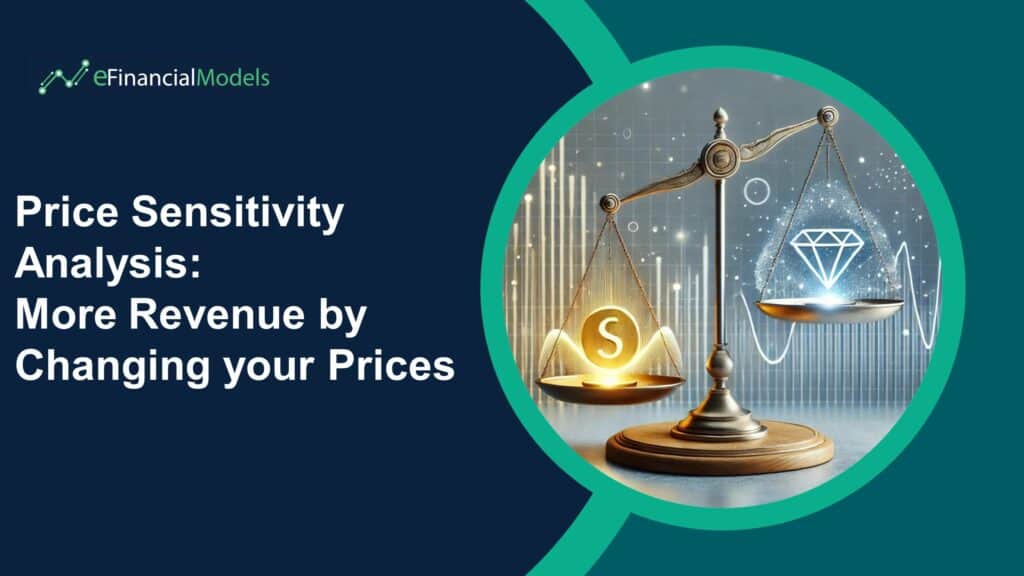 Price Sensitivity Analysis Overview for Revenue Growth | eFinancialModels Price Sensitivity Analysis: Get More Revenue by Changing Your Prices