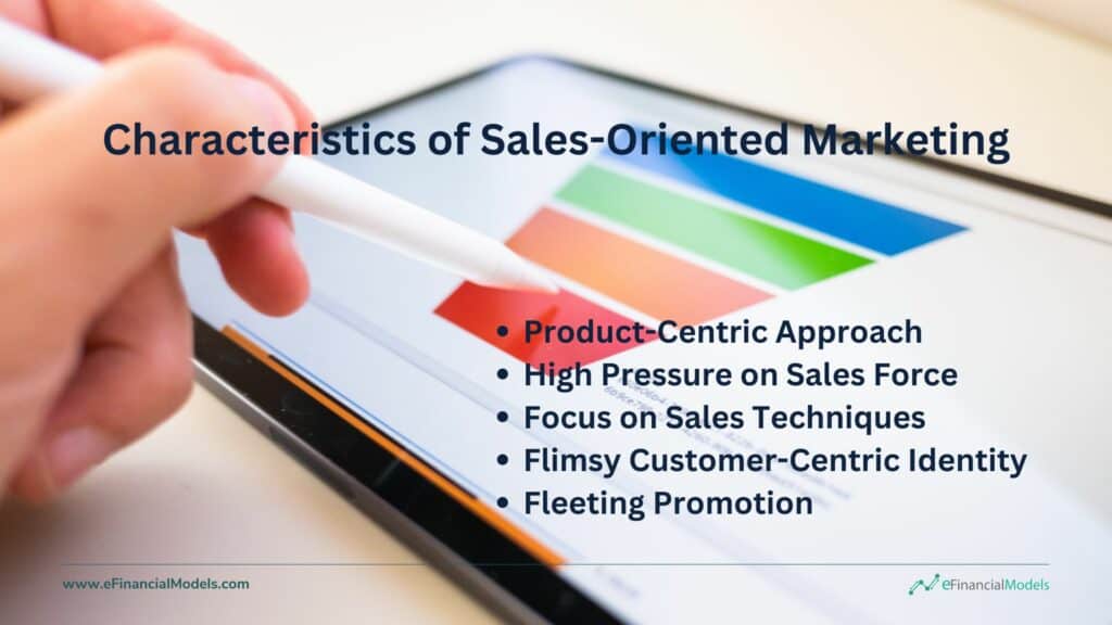 Key Traits of Sales-Oriented Marketing Strategies | eFinancialModels Characteristics of Sales Oriented Marketing