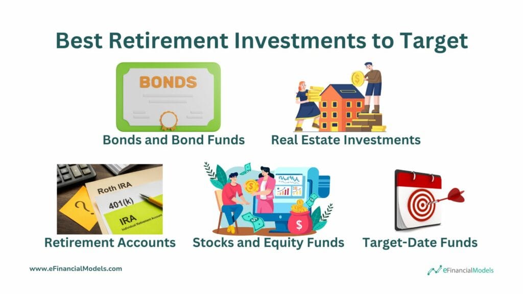 Top Investment Options for Retirement Planning | eFinancialModels 10 - Best Retirement Investments to Target