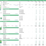 Monthly Bike Rental Hours and Revenue Analysis | eFinancialModels Monthly breakdown of bike rental hours and daily income by category in Excel model.