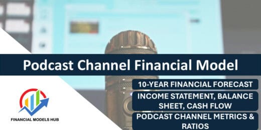 Podcast Channel Financial Model (10 Year Financial Forecast)