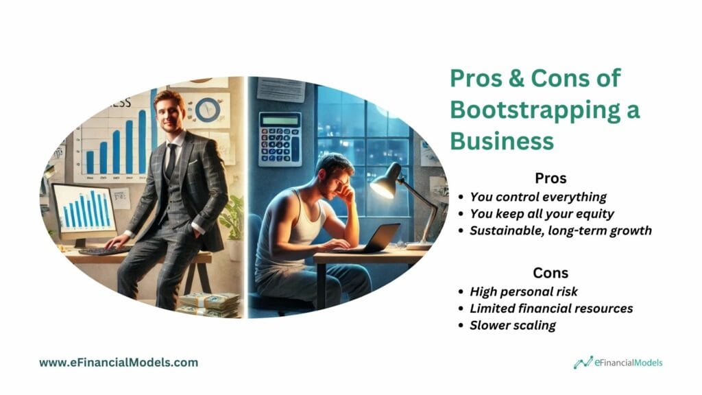 Pros and Cons of Bootstrapping a Business | eFinancialModels 4 - Pros & Cons of Bootstrapping a Business