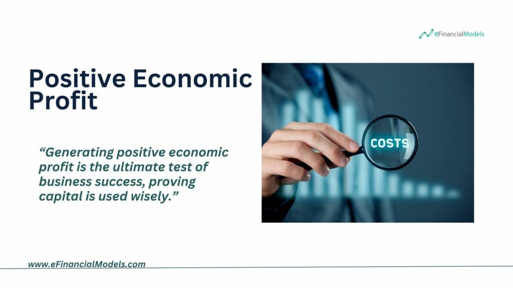 Understanding Positive Economic Profit and Costs | eFinancialModels 6 - Positive Economic Profit