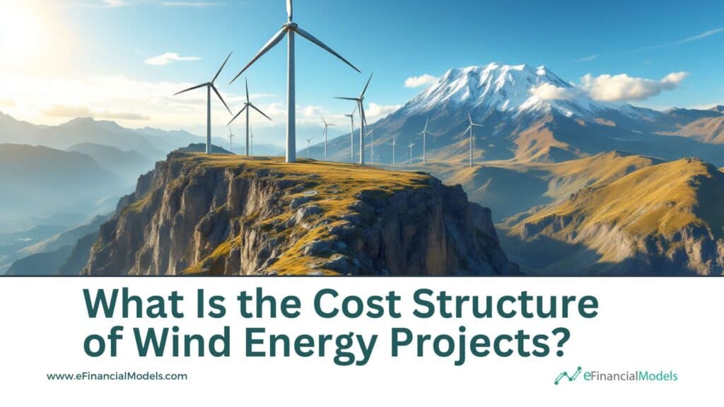 Cost Structure of Wind Energy Projects Overview | eFinancialModels 1 - What Is the Cost Structure of Wind Energy Projects