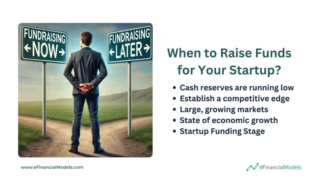 Deciding When to Fund Your Startup | eFinancialModels 4 - When to Raise Funds for Your Startup